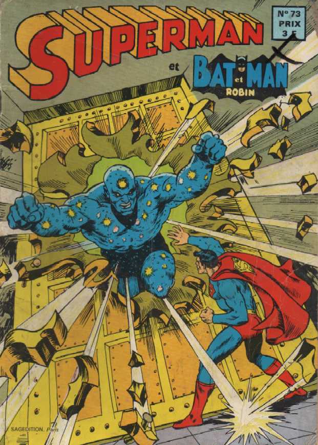 Scan de la Couverture Superman Batman Robin n 73
